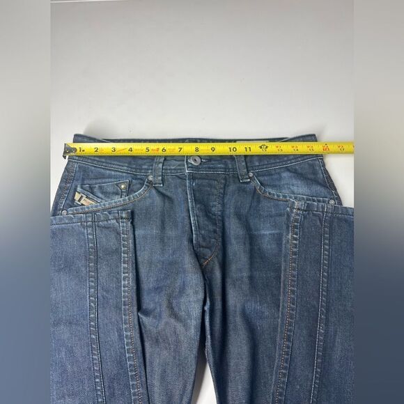Rare Diesel Darron 0088Z Men’s Jeans Dark Blue Size W29 L 28,5” - Picture 10 of 16